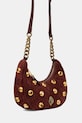 Kurt Geiger London bőr táska KENSINGTON 5014256289 burgundia AW25