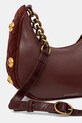Akcesoria Kurt Geiger London torebka skórzana KENSINGTON 5014256289 bordowy