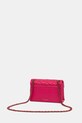 Akcesoria Kurt Geiger London torebka skórzana MINI KENSINGTON 5017357109 różowy