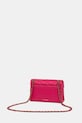 Akcesoria Kurt Geiger London torebka skórzana MINI KENSINGTON 5017357109 różowy