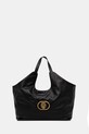Kurt Geiger London poșetă de piele CHELSEA uni negru 4978800109