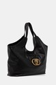 Kurt Geiger London poșetă de piele CHELSEA 4978800109 negru AW25