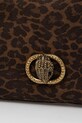 Kožená kabelka Kurt Geiger London CHELSEA hnědá 4979135289