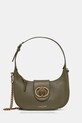 Kabelka Kurt Geiger London CHELSEA nášivka zelená 3601176109