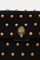 Semišová kabelka Kurt Geiger London KENSINGTON černá 5023005219