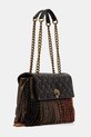 Kurt Geiger London geantă de piele KENSINGTON 5025339219 maro AW25