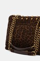 Akcesoria Kurt Geiger London torebka zamszowa KENSINGTON 5023035289 brązowy