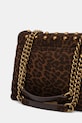 Akcesoria Kurt Geiger London torebka zamszowa KENSINGTON 5023035289 brązowy