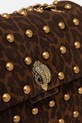 Kurt Geiger London torebka zamszowa KENSINGTON brązowy 5023035289