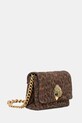 Semišová kabelka Kurt Geiger London MINI KENSINGTON 9594535289 hnědá AW25