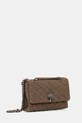 Semišová kabelka Kurt Geiger London KENSINGTON 9959847209 hnědá AW25