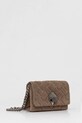 Semišová kabelka Kurt Geiger London MINI KENSINGTON 9594547209 hnědá AW25