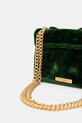 Akcesoria Kurt Geiger London torebka VELVET MINI KENSINGTON 5018771789 zielony