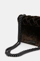 Akcesoria Kurt Geiger London torebka VELVET MINI KENSINGTON 5018331789 brązowy