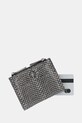 Kurt Geiger London portfel skórzany MINI PURSE KENSINGTON czarny 4198701189