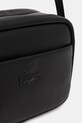 Kožená kabelka Lacoste čierna NF4506IE