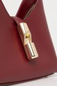 Furla poșetă de piele burgundia WE00820.ARE000.CGQ00