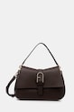 Шкіряна сумочка Furla лицьова шкіра коричневий WB00996.BX2045.4284S