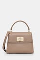 Furla poșetă de piele uni maro WB00109.ARE000.1257S