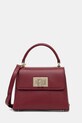 Шкіряна сумочка Furla лицьова шкіра бордо WB00109.ARE000.CGQ00