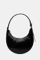 Furla poșetă de piele uni negru WE00649.BX4100.O6000