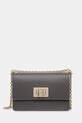 Шкіряна сумочка Furla аплікація сірий BAFKACO.ARE000.4283S