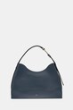 Furla poșetă de piele uni albastru WB01246.HSF000.GU000