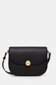 Furla poșetă de piele uni negru WB01887.BX3036.O6000
