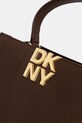 Dkny torebka skórzana FOSTER R52D1L93 brązowy