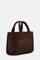 Κοτλέ τσάντα Dkny HADLEE R53ADC80 καφέ AW25