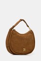 Kožená kabelka Ermanno Scervino 12402066 hnědá AW25