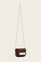 AllSaints torebka skórzana ETTA W340XD bordowy AW25