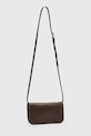 Kožna torba AllSaints MAEVE W268XD smeđa AW25