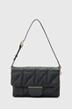 Шкіряна сумочка AllSaints ONDINE лицьова шкіра чорний W212XD