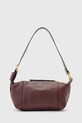 AllSaints torebka skórzana VEGA W196XD czerwony AW25