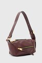Akcesoria AllSaints torebka skórzana VEGA W196XD czerwony