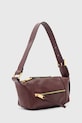 Akcesoria AllSaints torebka skórzana VEGA W196XD czerwony