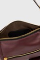 AllSaints torebka skórzana VEGA W196XD czerwony