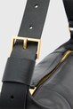 Kožna torba AllSaints VEGA crna W195XD