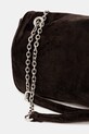 Akcesoria Juicy Couture torebka welurowa Kimberly BEJQL8762WPO.JB7 brązowy