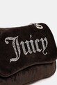 Juicy Couture torebka welurowa Kimberly brązowy BEJQL8762WPO.JB7
