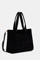 Τσάντα Juicy Couture Iris Velvet BIJIR8942WC9 μαύρο AW25