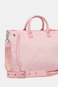 Αξεσουάρ Τσάντα Juicy Couture Iris Velvet BIJIR8944WZC ροζ