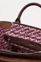 Juicy Couture torebka Iris Velvet BIJIR8944WZC brązowy