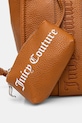 Τσάντα Juicy Couture Iris Embroidery καφέ BIJIR8946WVP