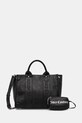 Torbica Juicy Couture Iris Embroidery Ne ustreza A4 črna BIJIR8946WVP