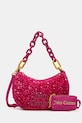 Juicy Couture poșetă Blossom nu incape in A4 roz BIJL58973WZC