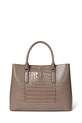 Аксессуары Кожаная сумочка Lauren Ralph Lauren 431942189 коричневый