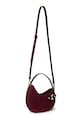Lauren Ralph Lauren torebka zamszowa 431980160 bordowy AW25