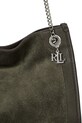 Замшевая сумочка Lauren Ralph Lauren 431980175 зелёный